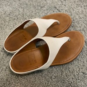 White Fitflop Sandals